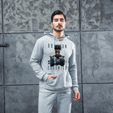 Men Graphic Hoodie Autumn and Winter Boseman Printed Men and Women Fleece Hooded Jacket Thickened Inner Wear Sweatshirt