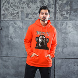 Men Graphic Hoodie Autumn Winter Chadwick Boseman Printing Men Women Velvet Padded Hooded Sweatshirt