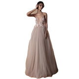 See through Wedding Dress Women's Party Sling Bridesmaid Dress Wedding Dress