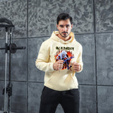 Men Graphic Hoodie Iron Maidenk Men's and Women's Sports Hoodie Printed Men's and Women's Fleece Hooded Jacket