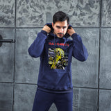 Men Graphic Hoodie Iron Maidenk Men's and Women's Sports Hoodie Printed Men's and Women's Fleece Hooded Jacket