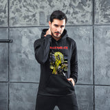 Men Graphic Hoodie Iron Maidenk Men's and Women's Sports Hoodie Printed Men's and Women's Fleece Hooded Jacket