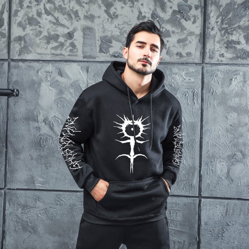 Men's Graphic Hoodie Ghostemane Men's and Women's Side Seam Sidekick Hoodie Pullover Leisure Men's Sports Sweater