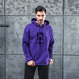 Men's Graphic Hoodie Ghostemane Men's and Women's Side Seam Sidekick Hoodie Pullover Leisure Men's Sports Sweater