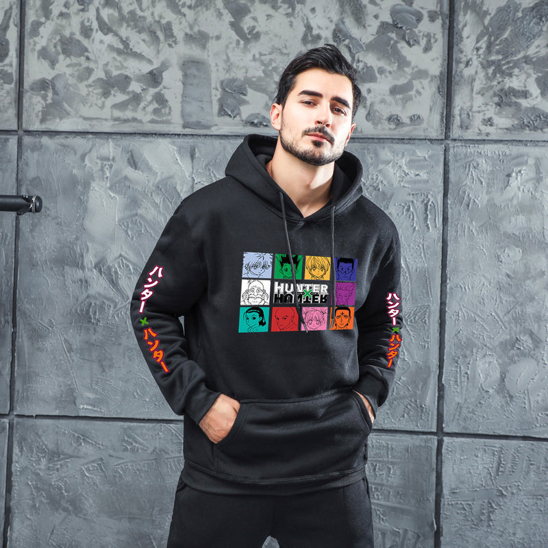 Men Graphic Hoodie Full-Time Hunter Hisoka Printing Stylish Series Men's and Women's Hooded Sweater Factory