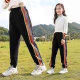 Girls' Trousers Children Loose Track Pants Girl Spring Clothes