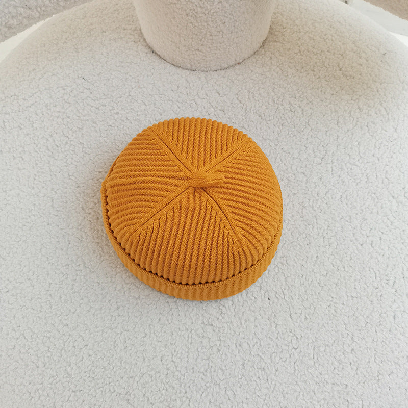 Beanies Autumn and Winter Wool Knitted Skullcap Men's and Women's Beanie Hat