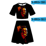 Michael Myers T Shirt Spring Printed Women's Casual Skirt