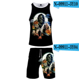 Michael Myers T Shirt Spring Digital Printing Men