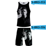 Michael Myers T Shirt Spring Digital Printing Men