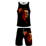 Michael Myers T Shirt Spring Digital Printing Men