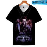 Michael Myers T Shirt Spring Digital Printing Casual Men