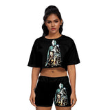 Michael Myers T Shirt Spring Printed Casual Sports Women'S Suit