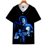 Michael Myers T Shirt Spring Digital Printing Casual Men