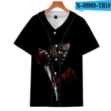 Michael Myers T Shirt Spring Digital Printing Casual Men