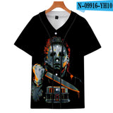 Michael Myers T Shirt Spring Digital Printing Casual Men