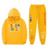 Travis Scott Astroworld Hoodie & Pant 2 Piece Set Sweatshirt Suit Fashion Casual Men's and Women's Sweatshirt