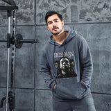 Men Graphic Hoodie Autumn Winter Chadwick Boseman Printing Men Women Velvet Padded Hooded Sweatshirt