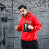 Men Graphic Hoodie Autumn Winter Chadwick Boseman Printing Men Women Velvet Padded Hooded Sweatshirt