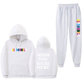 Travis Scott Astroworld Hoodie & Pant 2 Piece Set Sweater Suit Fashion Casual Men and Women