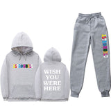 Travis Scott Astroworld Hoodie & Pant 2 Piece Set Sweater Suit Fashion Casual Men and Women