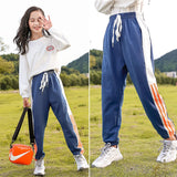 Girls' Trousers Children Loose Track Pants Girl Spring Clothes