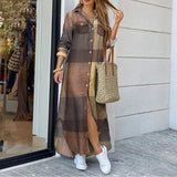 Nina Parker Graffiti Dress Fashion Sexy Shirt Maxi Dress
