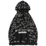 Grafitti Sweatshirts Fall Printed Hoodie Male Baggy Coat
