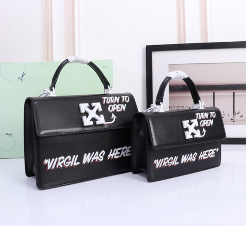 Off White Bag Casual Outdoor Convenient Tote Bag