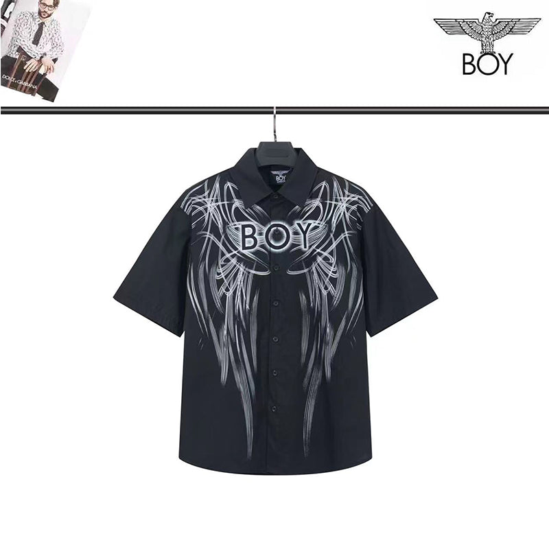 Boylondon Shirts Casual Fashionable Plus size sports retro