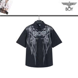 Boylondon Shirts Casual Fashionable Plus size sports retro