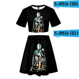 Michael Myers T Shirt Spring Printed Women's Casual Skirt