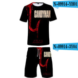 Michael Myers T Shirt Printed Beach Pants Short Sleeve T-shirt Casual