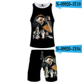 Michael Myers T Shirt Spring Digital Printing Men