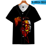 Michael Myers T Shirt Spring Digital Printing Casual Men
