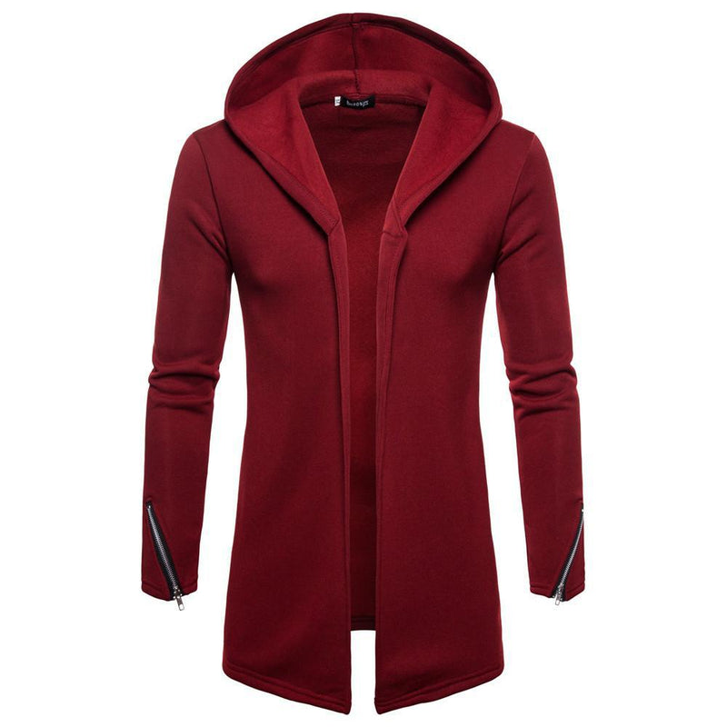 Blade Runner Jacket Men's Hooded Solid Color Hoodie Coat