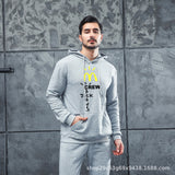 Men Graphic Hoodie Autumn and Winter Jack Men's and Women's Sports Hoodie Printed Men's and Women's Fleece Hooded Jacket