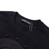 GVC Hoodie Shadow Virgin Pattern Cotton Sweater Loose
