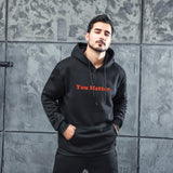 Men Graphic Hoodie You Matter Men's and Women's Printed Fleece Hooded Jacket Thickened Sweater