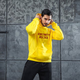 Men Graphic Hoodie Virginty Rocks Men's and Women's Printed Fleece Hooded Jacket Thickened Sweater