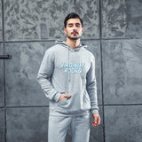 Men Graphic Hoodie Virginty Rocks Men's and Women's Printed Fleece Hooded Jacket Thickened Sweater
