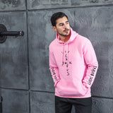 Men Graphic Hoodie Fall/Winter Travis Scott Jack Men's and Women's Printed Velvet Padded Hooded Sweatshirt