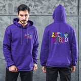 Men Graphic Hoodie Singer Travis Scott Astroworld Men's and Women's Printed Velvet Padded Hooded Sweatshirt
