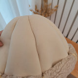 Beanies Wool Ushanka Women's Autumn and Winter Warm Ear Protection Thickened Fleece Baby's Knit Hat