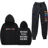 Travis Scott Astroworld Hoodie & Pant 2 Piece Set Sweater Suit Fashion Casual Men and Women