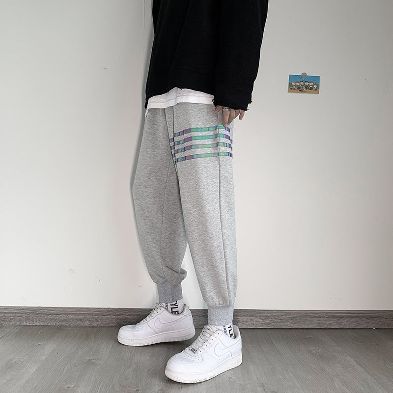 Men Pants Autumn Pants Men's Loose Oversized Track Pants Trousers