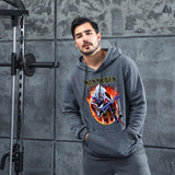 Men Graphic Hoodie Iron Maidenk Men's and Women's Sports Hoodie Printed Men's and Women's Fleece Hooded Jacket