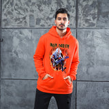 Men Graphic Hoodie Iron Maidenk Men's and Women's Sports Hoodie Printed Men's and Women's Fleece Hooded Jacket