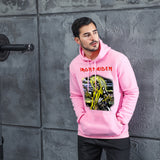 Men Graphic Hoodie Iron Maidenk Men's and Women's Sports Hoodie Printed Men's and Women's Fleece Hooded Jacket