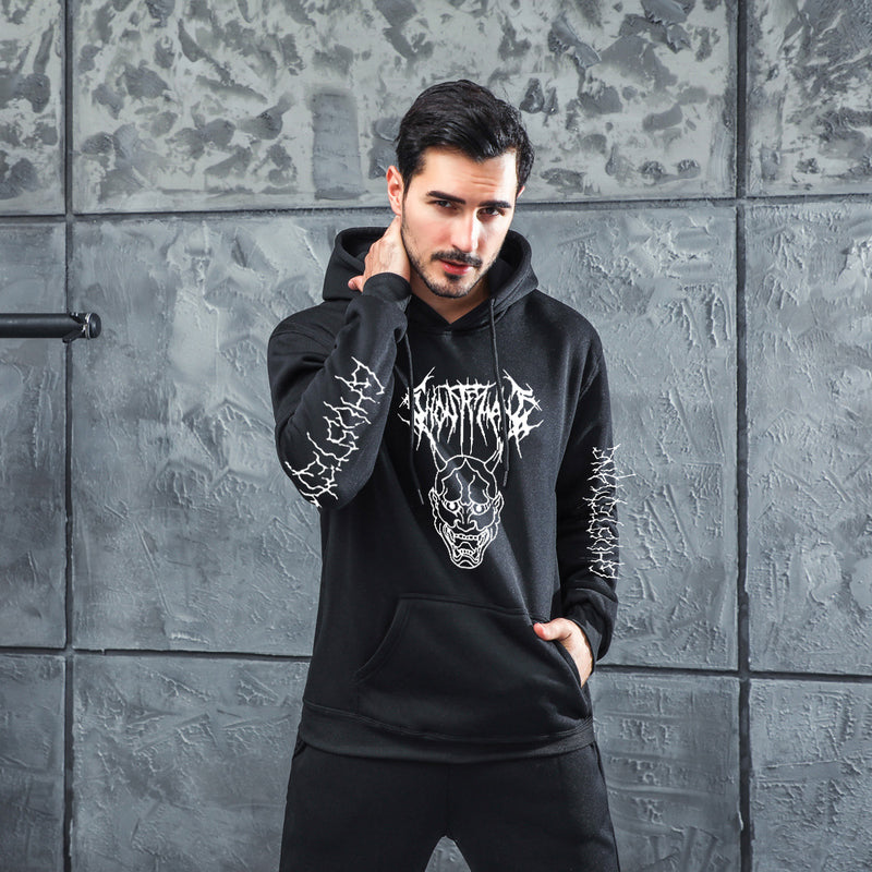 Men's Graphic Hoodie Ghostemane Men's and Women's Hoodies Pullover Leisure Men's Sports Sweater